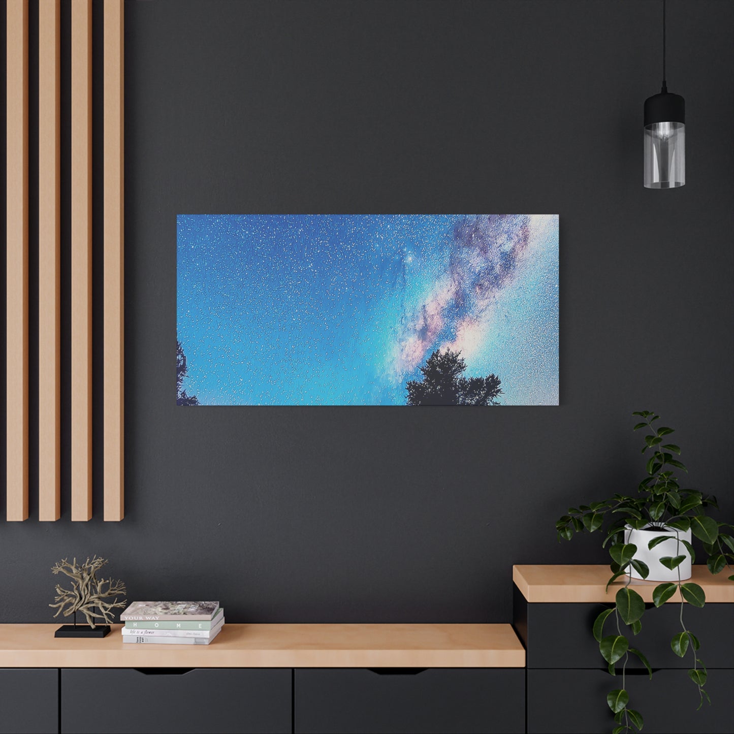 Canvas Wall Art - Milky Way Galaxy Decor