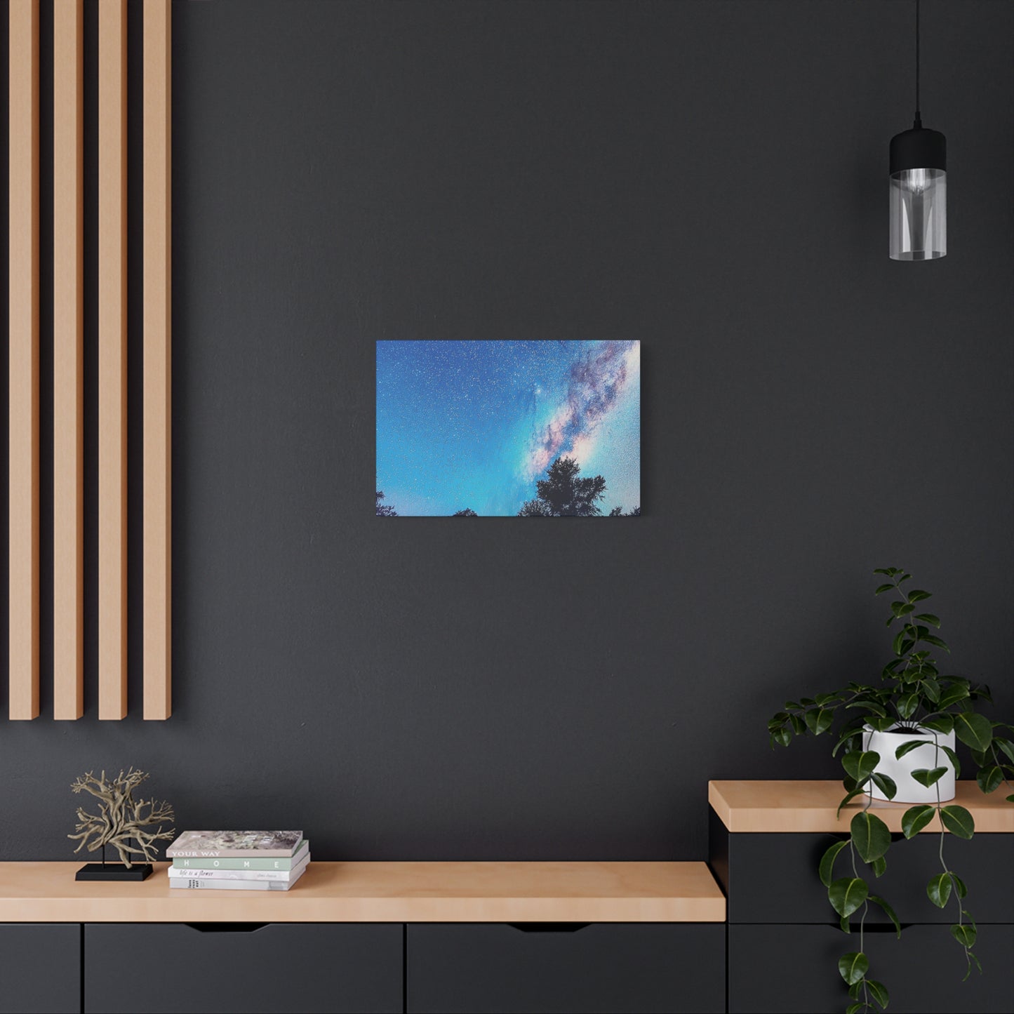 Canvas Wall Art - Milky Way Galaxy Decor