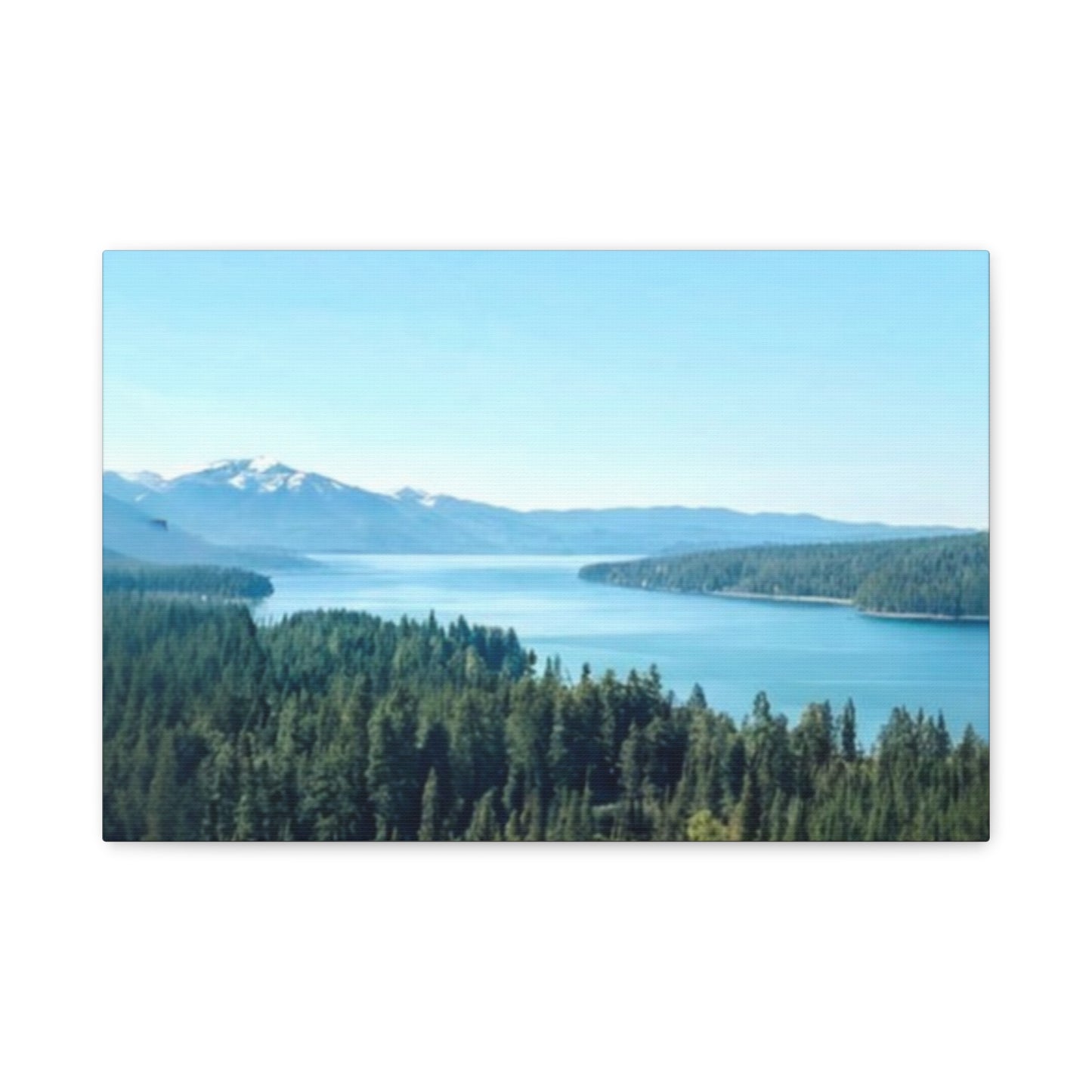 Tranquil Lake and Mountains 1