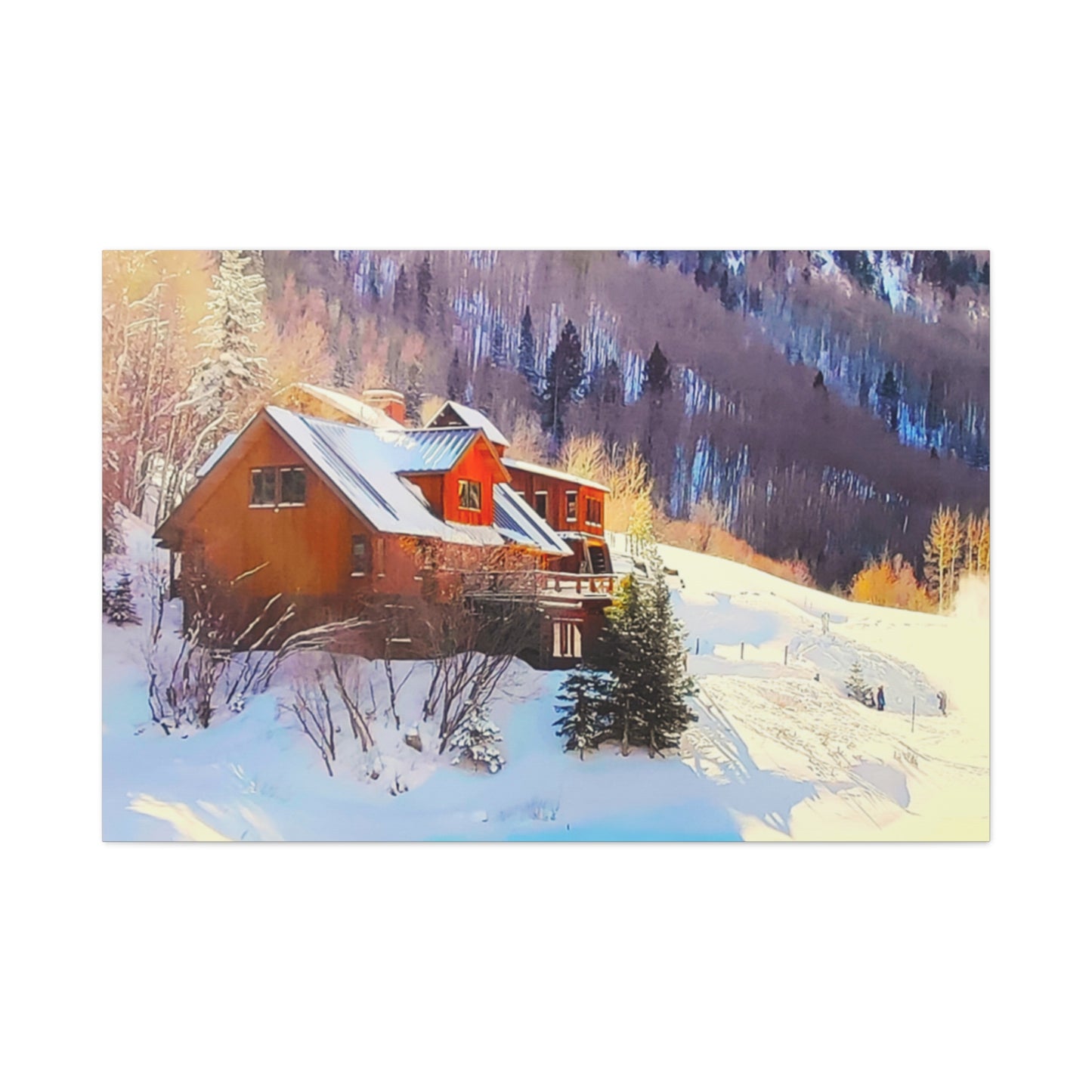 Cozy Winter Cabin 2