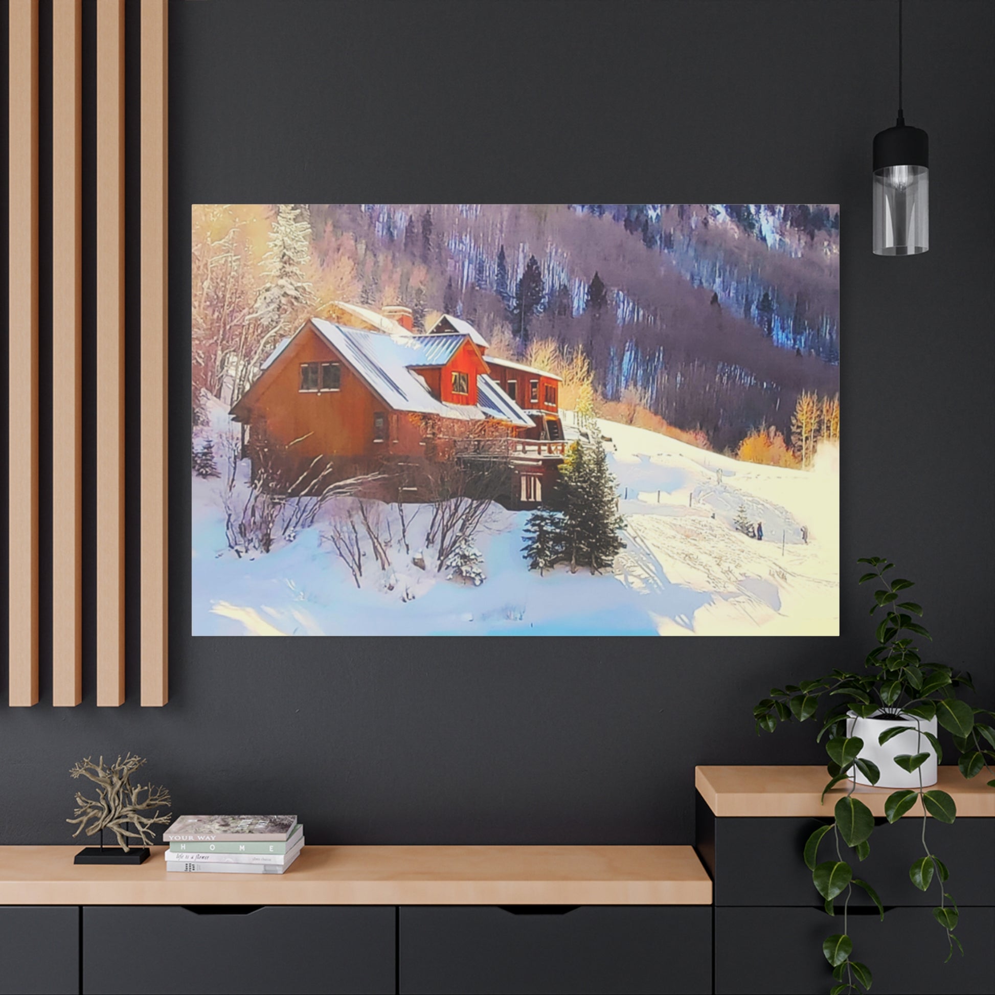 Cozy Winter Cabin 15