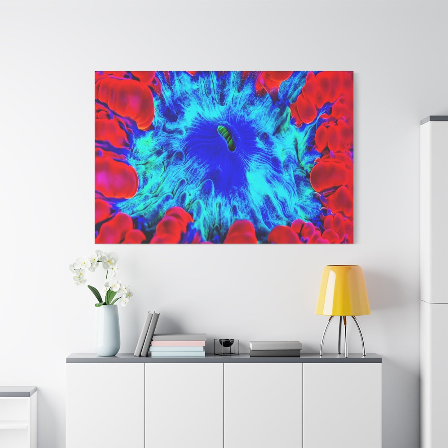 Canvas Print - Abstract Coral Reef Deep Sea