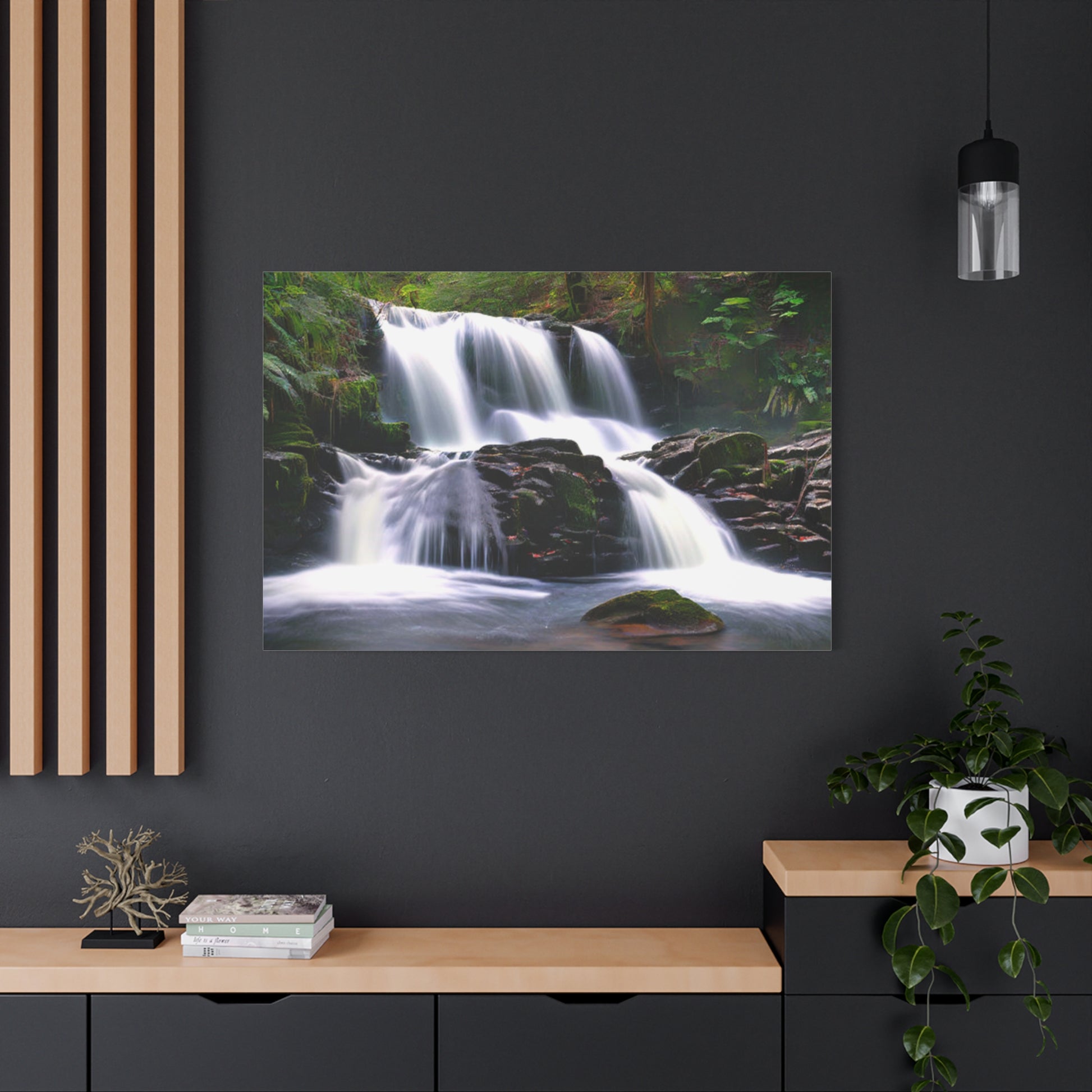 Tranquil Waterfall 13