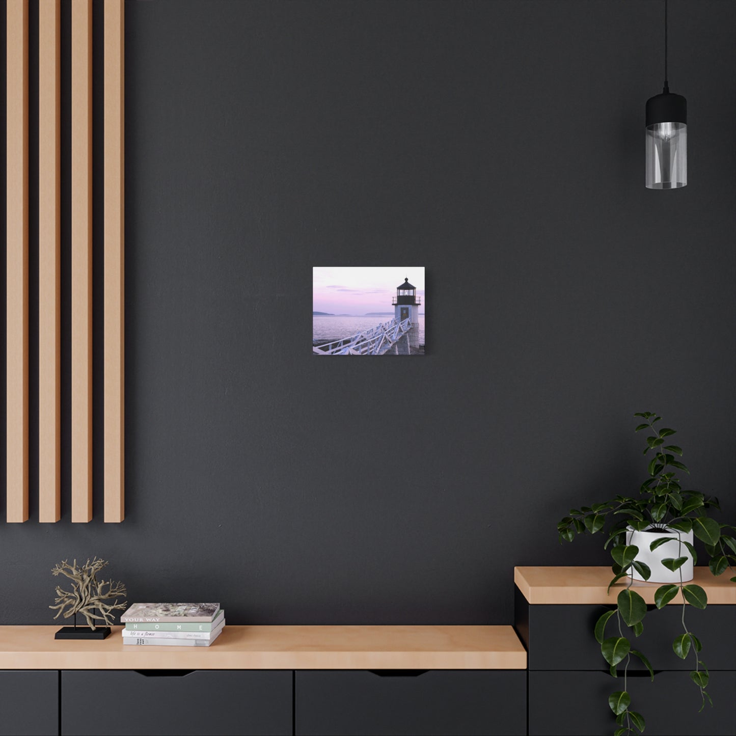 Canvas Print - Lighthouse Morning Seascape